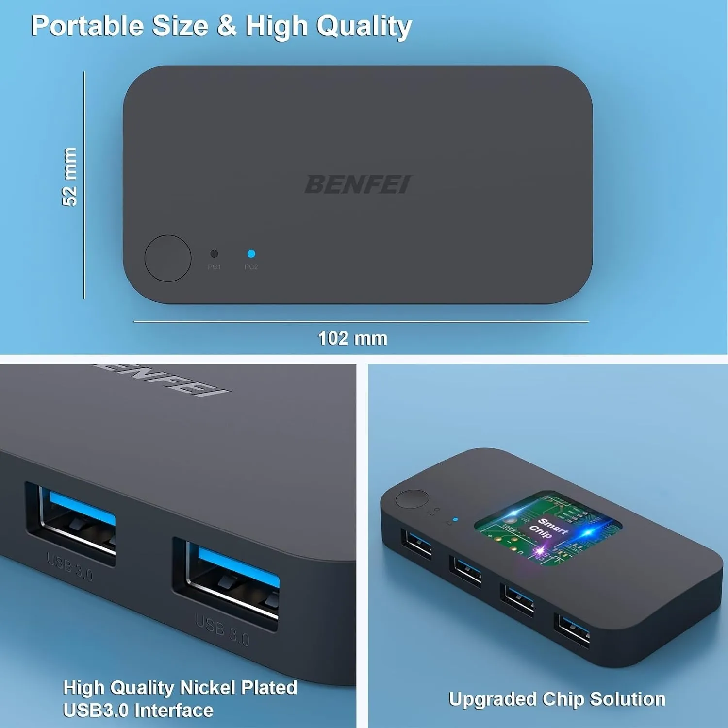 4-Port USB 3.0 Switch