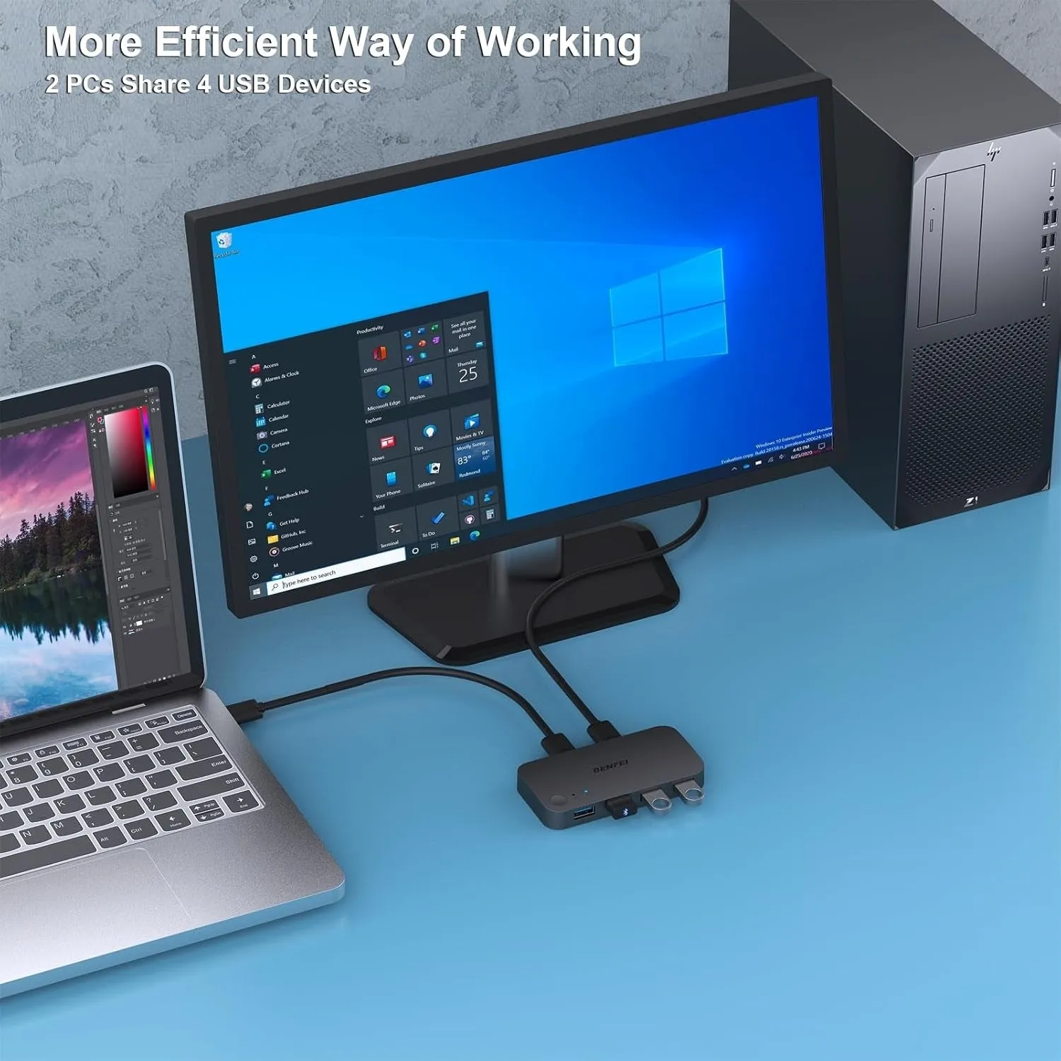 4-Port USB 3.0 Switch