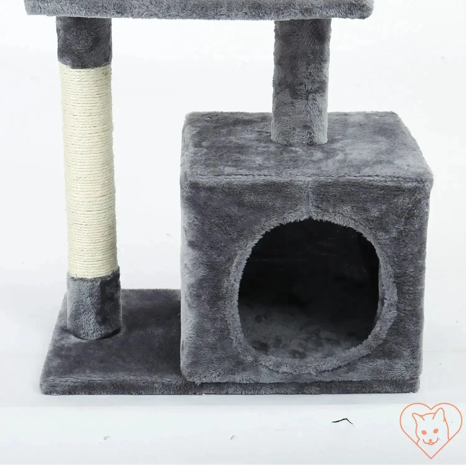 68-Inch Multi-Level Cat Tree Tower with Condos, Sisal Posts & Perch