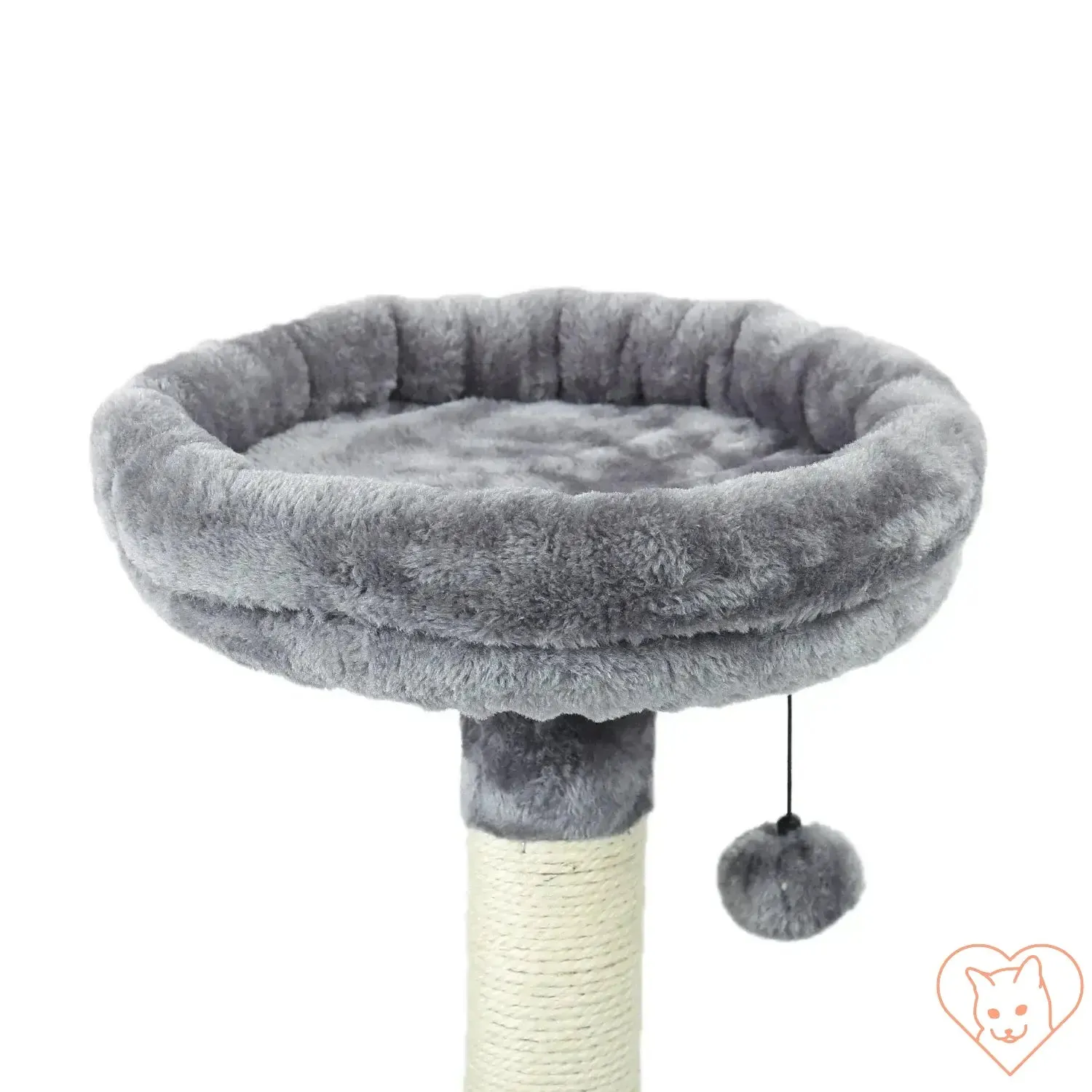 68-Inch Multi-Level Cat Tree Tower with Condos, Sisal Posts & Perch