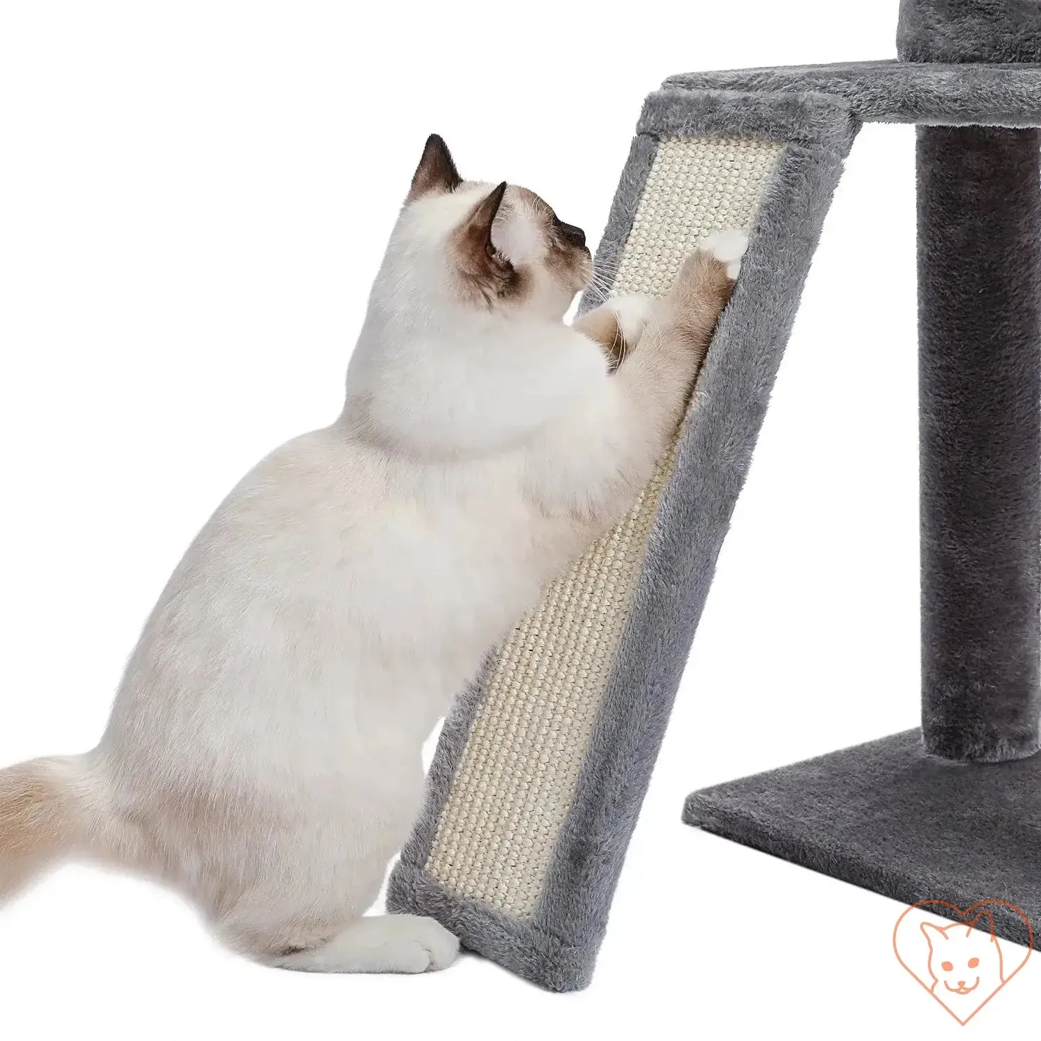 68-Inch Multi-Level Cat Tree Tower with Condos, Sisal Posts & Perch