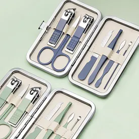 7 In 1 Stainless Steel Nail Clipper Manicure Set