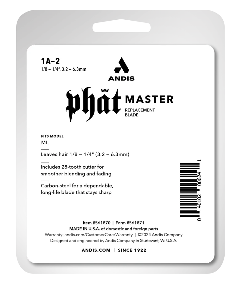 Andis Phat Master ML Clipper Blade