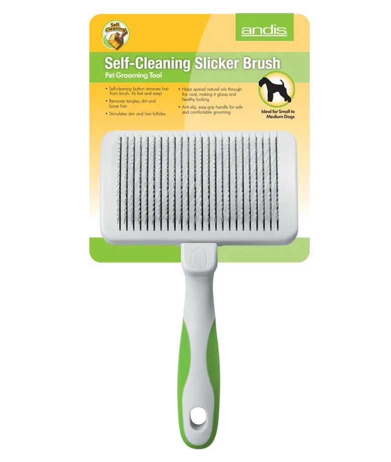 Andis Self Cleaning Slicker Brush