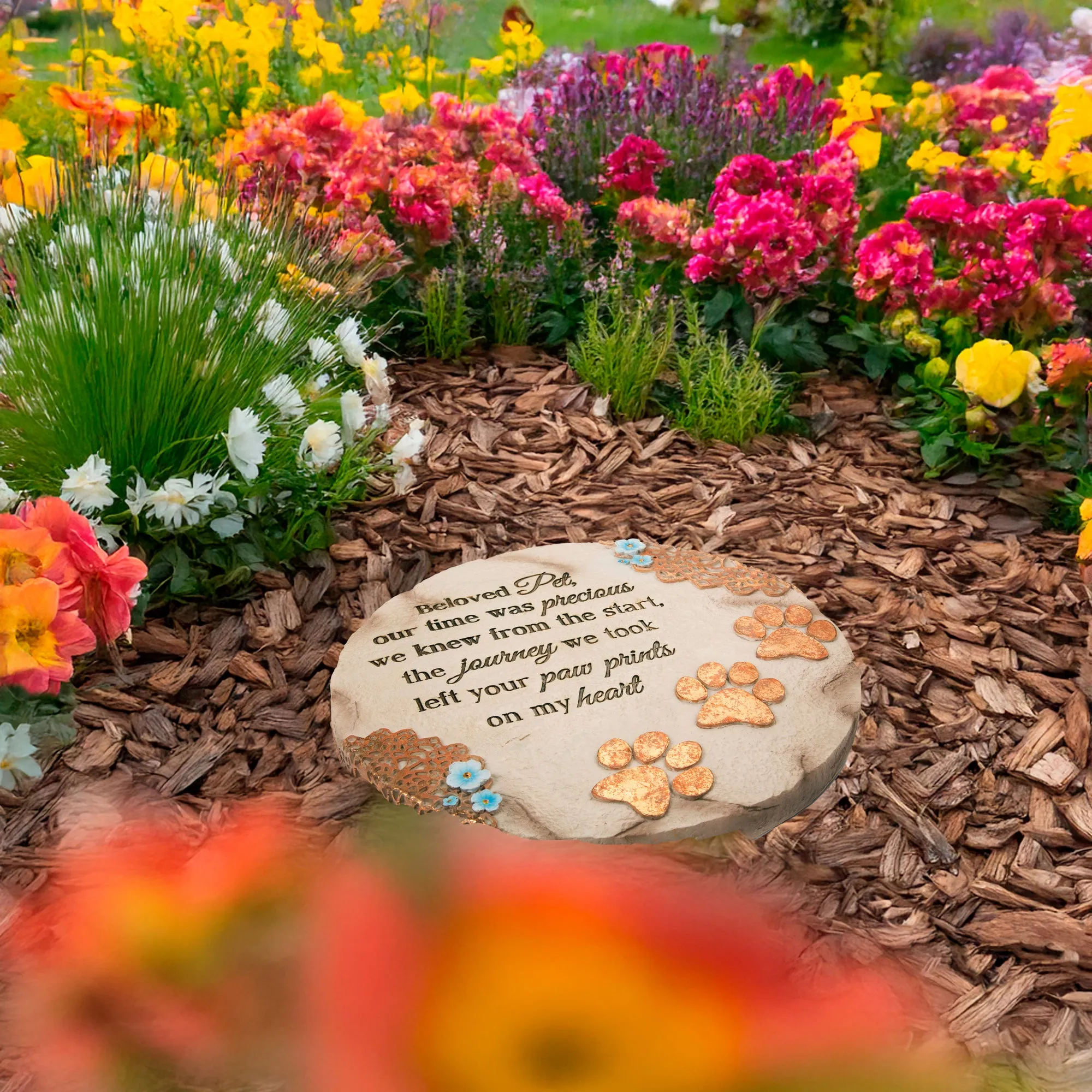Beloved Pet 10" Garden Stone