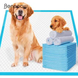 Benepaw Super Absorbent Thickened Dog Pee Pads Disposable Leak Proof