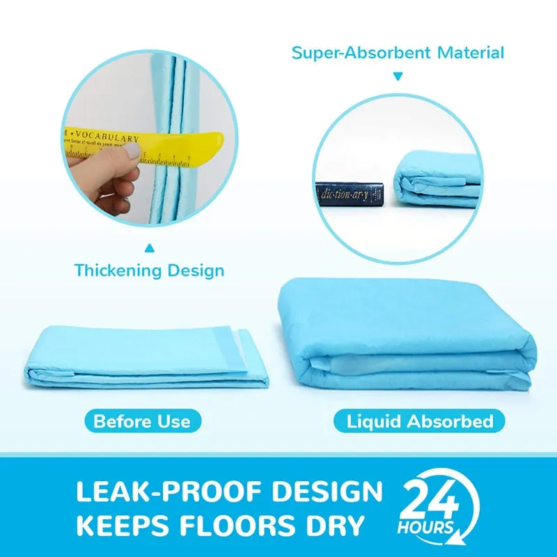 Benepaw Super Absorbent Thickened Dog Pee Pads Disposable Leak Proof