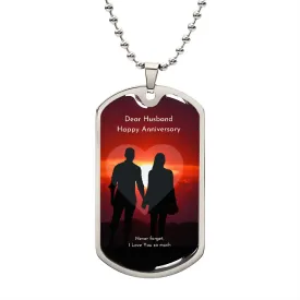 Customized Military Chain with Tag (Engrave)