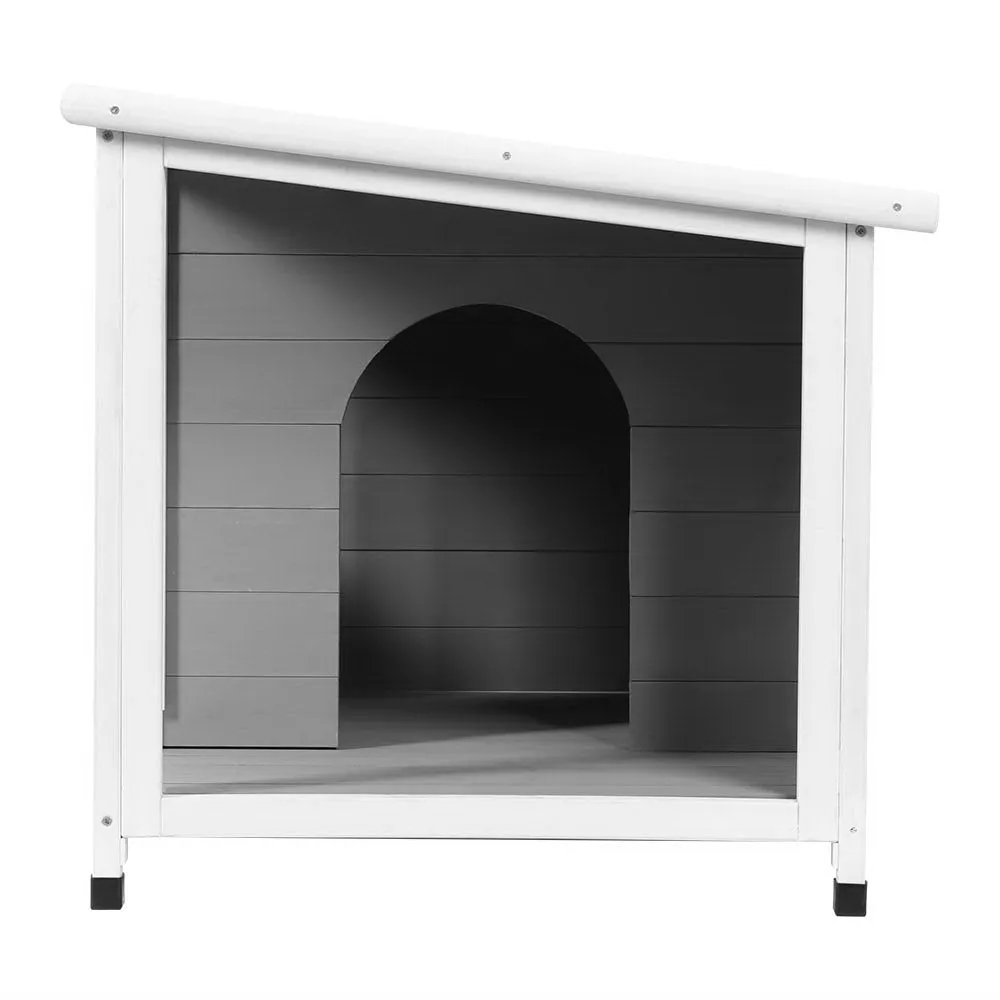 Dog Kennel House Wooden Outdoor Pet Kennels Indoor Puppy Cabin Log Large