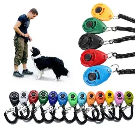 Dog Training Clicker With Wrist strap Durable Lightweight Easy To Use
