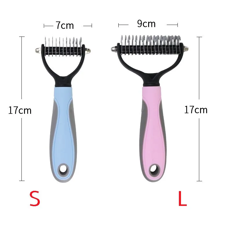 Effortless Shedding Solution: Dehairing Pet Brush - Say Goodbye to Pet Hair with Ease!