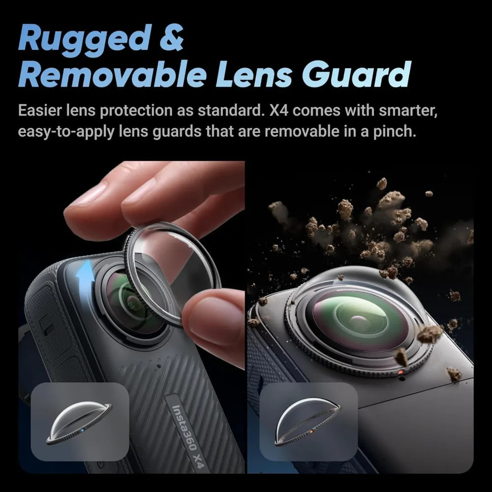 Insta360 X4 8K 360-Degree Action Camera Waterproof