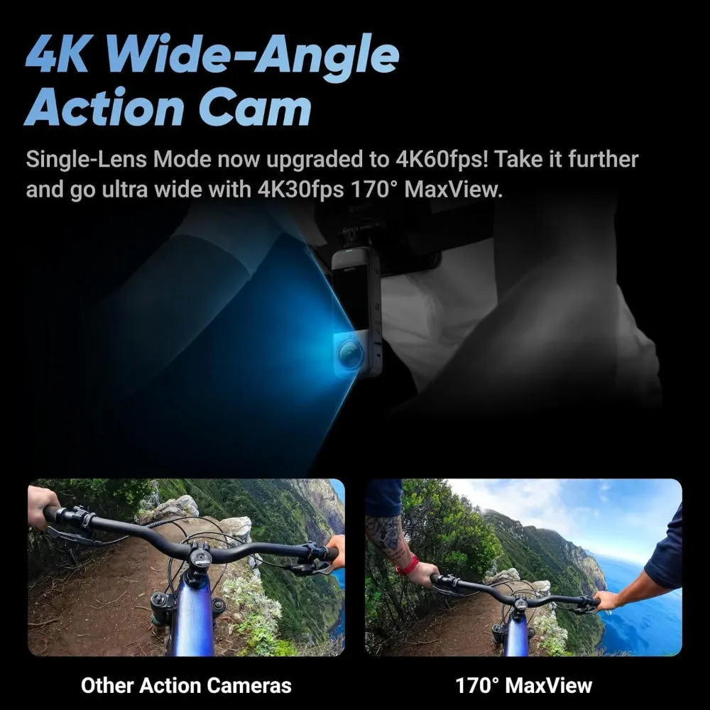 Insta360 X4 8K 360-Degree Action Camera Waterproof