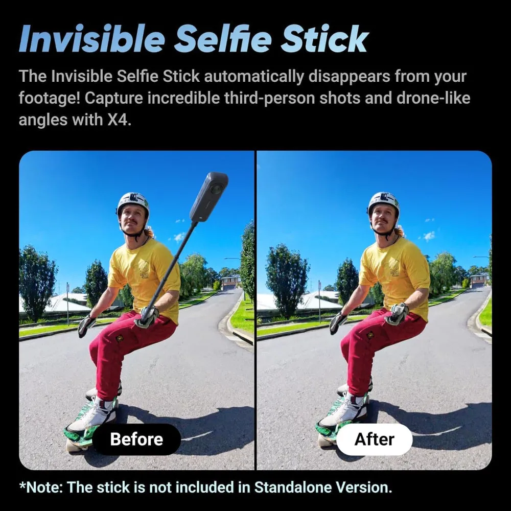 Insta360 X4 8K 360-Degree Action Camera Waterproof