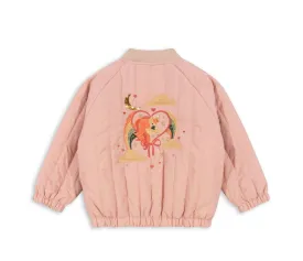 JUNO BOMBER JACKET: MELLOW ROSE