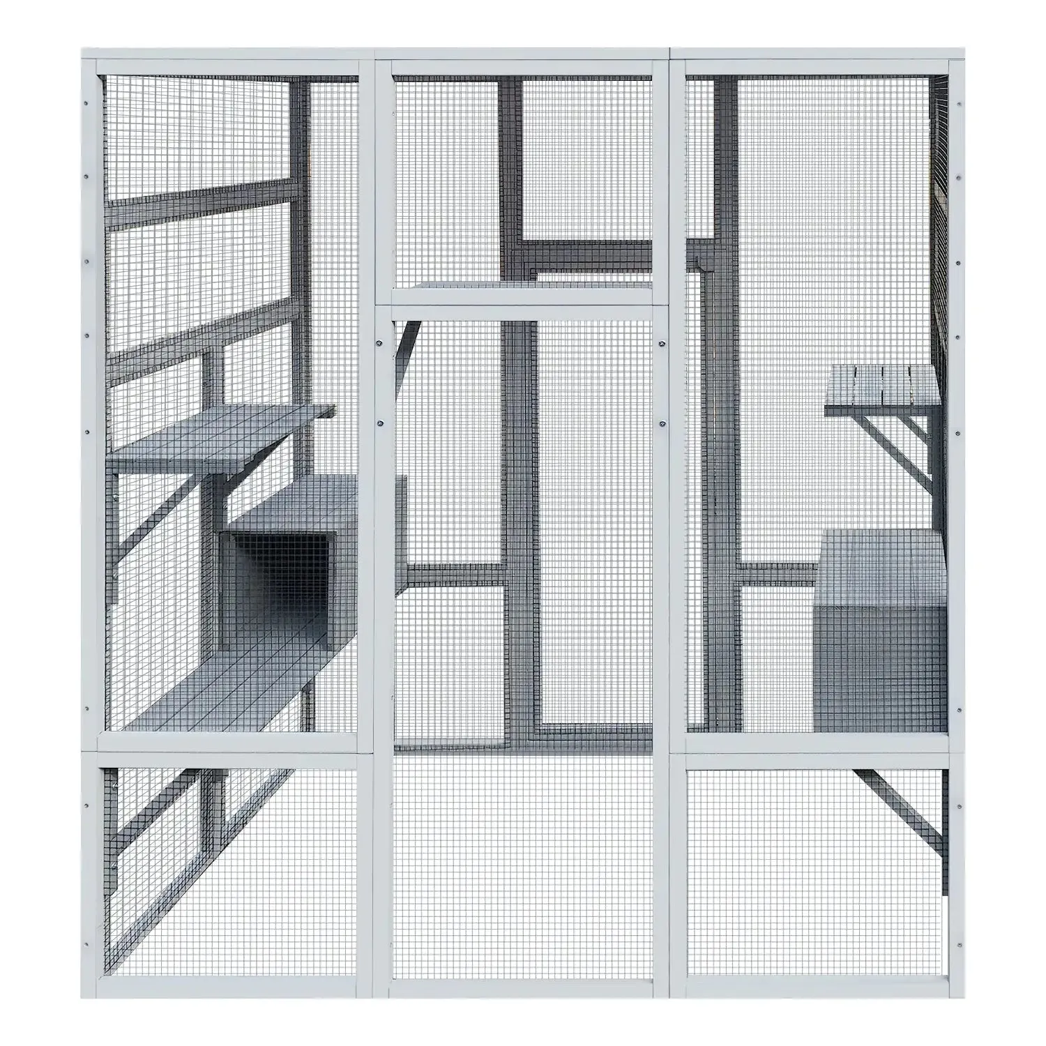 Large Outdoor Wooden Catio