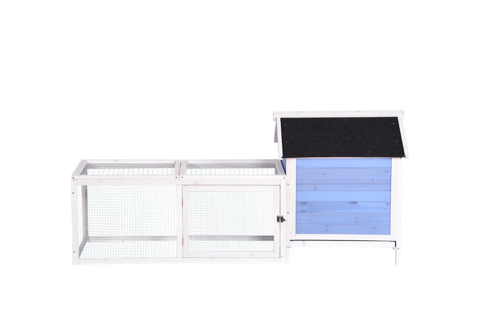 Large Weatherproof Fir Wood Chicken Coop & Rabbit Hutch