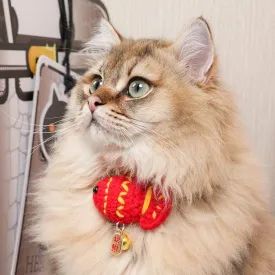 Lucky Fish Decorative Pet Collar