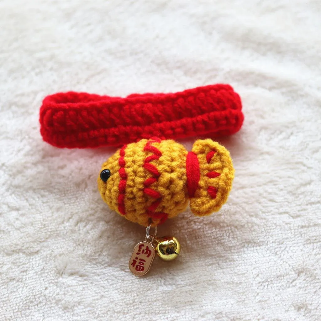 Lucky Fish Decorative Pet Collar
