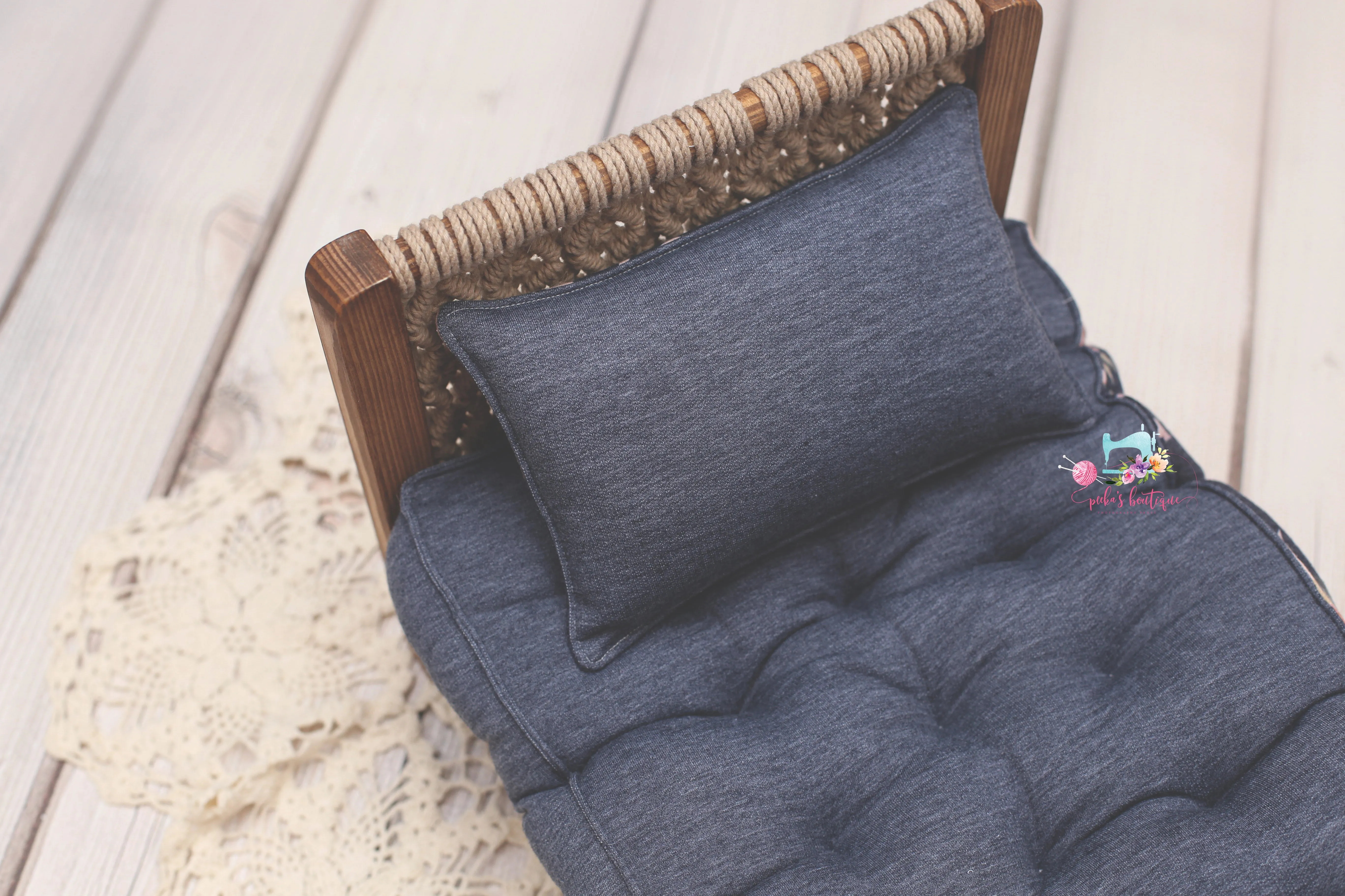 MADE TO ORDER- REVERSIBLE 2 Color- Heathered Solids- NB Mattress