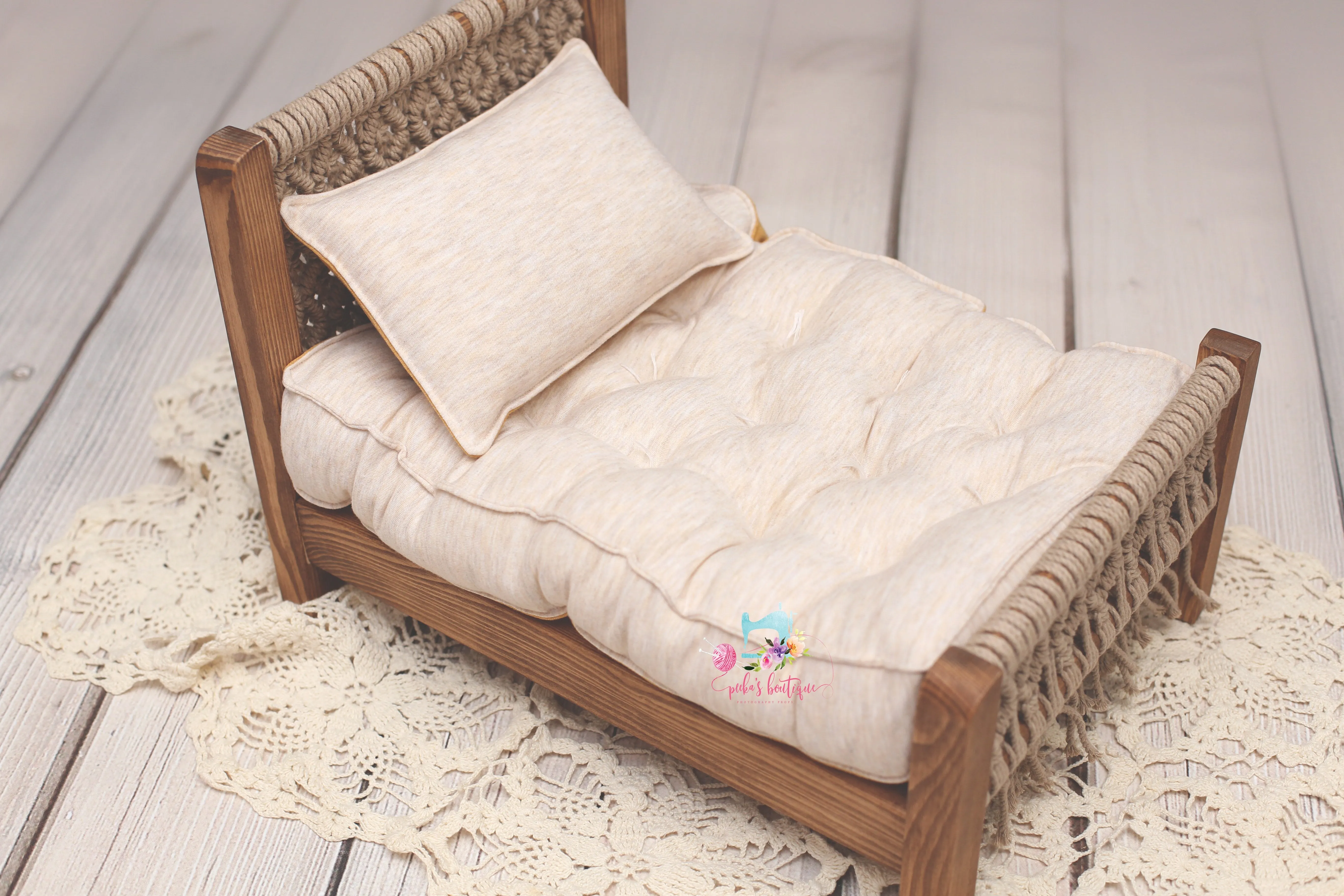 MADE TO ORDER- REVERSIBLE 2 Color- Heathered Solids- NB Mattress