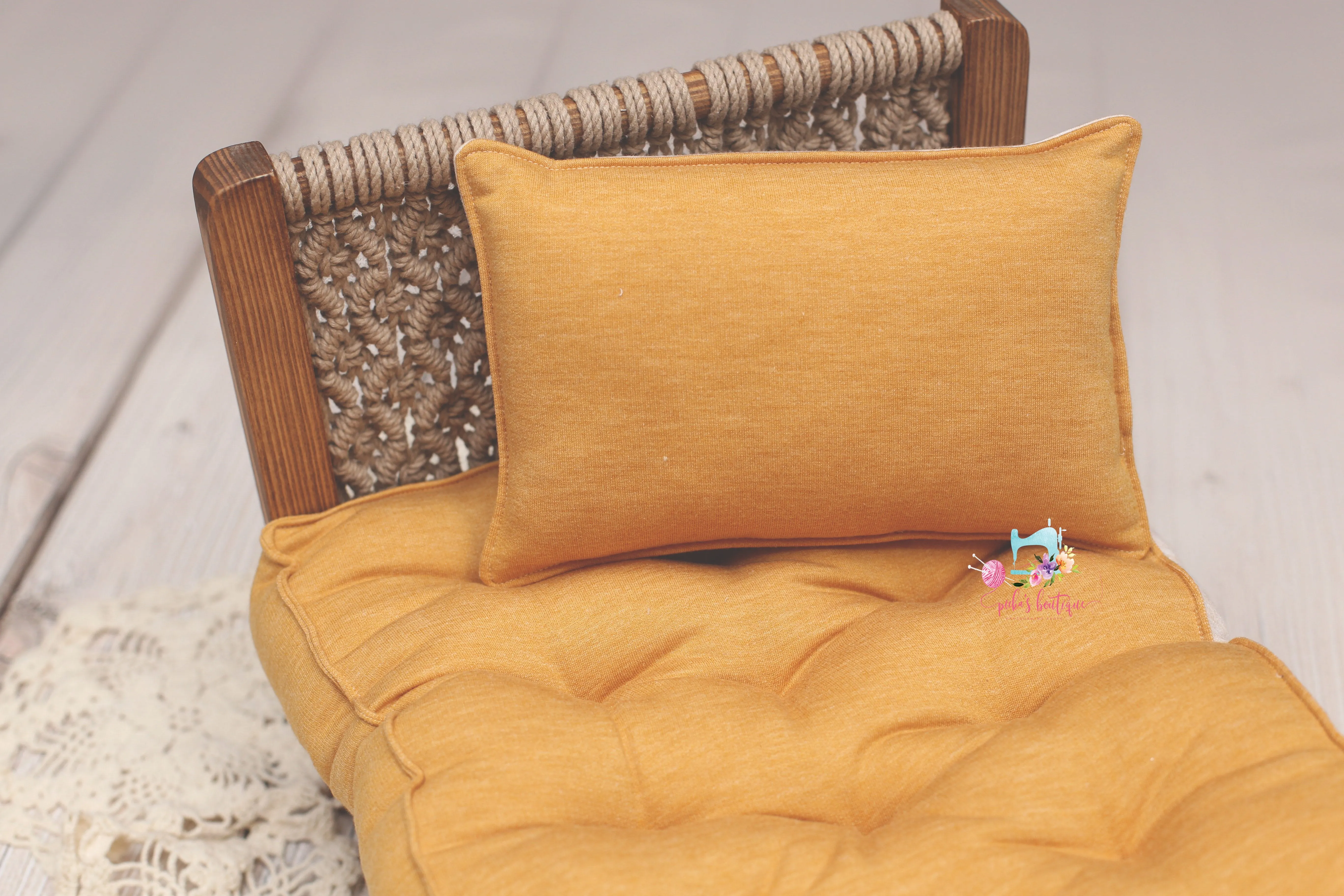 MADE TO ORDER- REVERSIBLE 2 Color- Heathered Solids- NB Mattress