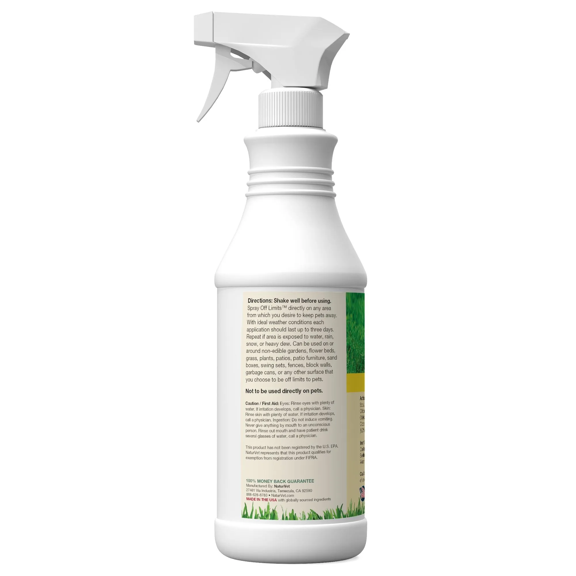 Naturvet OFF Limits Ready To Use Spray Cat and Dog Training Aid - 32 oz Bottle