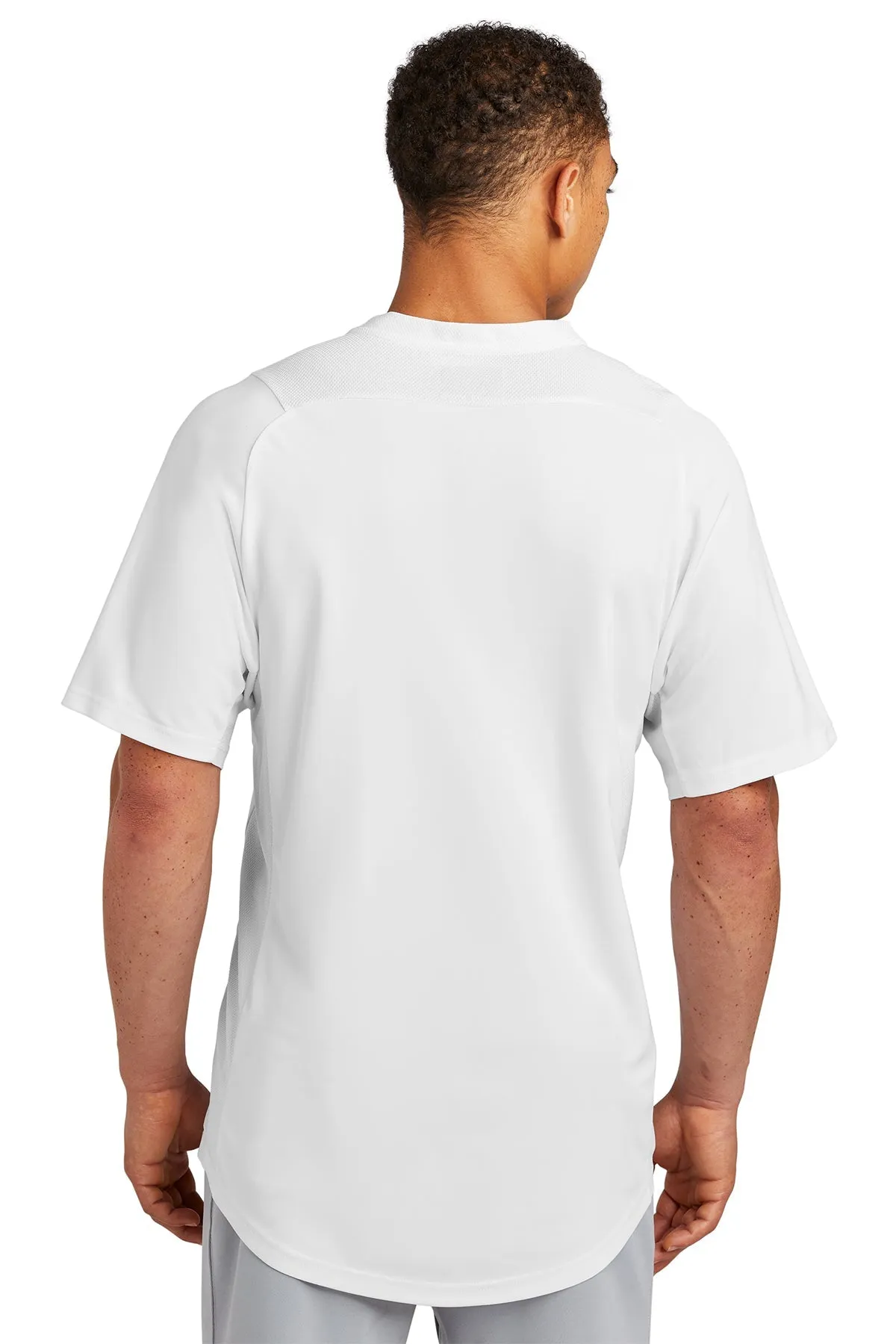 New Era Diamond Era 2-Button Customized Jerseys, White