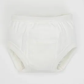 Organic Off White Potty Training Pants (2-4Y) by Under the Nile