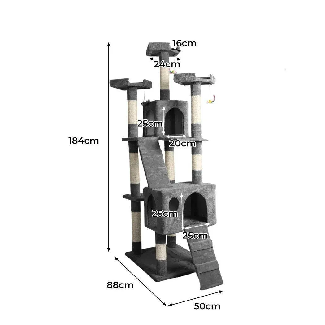 Pawz Cat Scratcher Multi Level 184cm Height