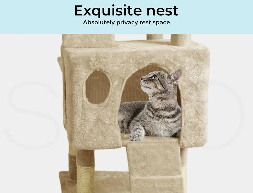 Pawz Cat Scratcher Multi Level 184cm Height