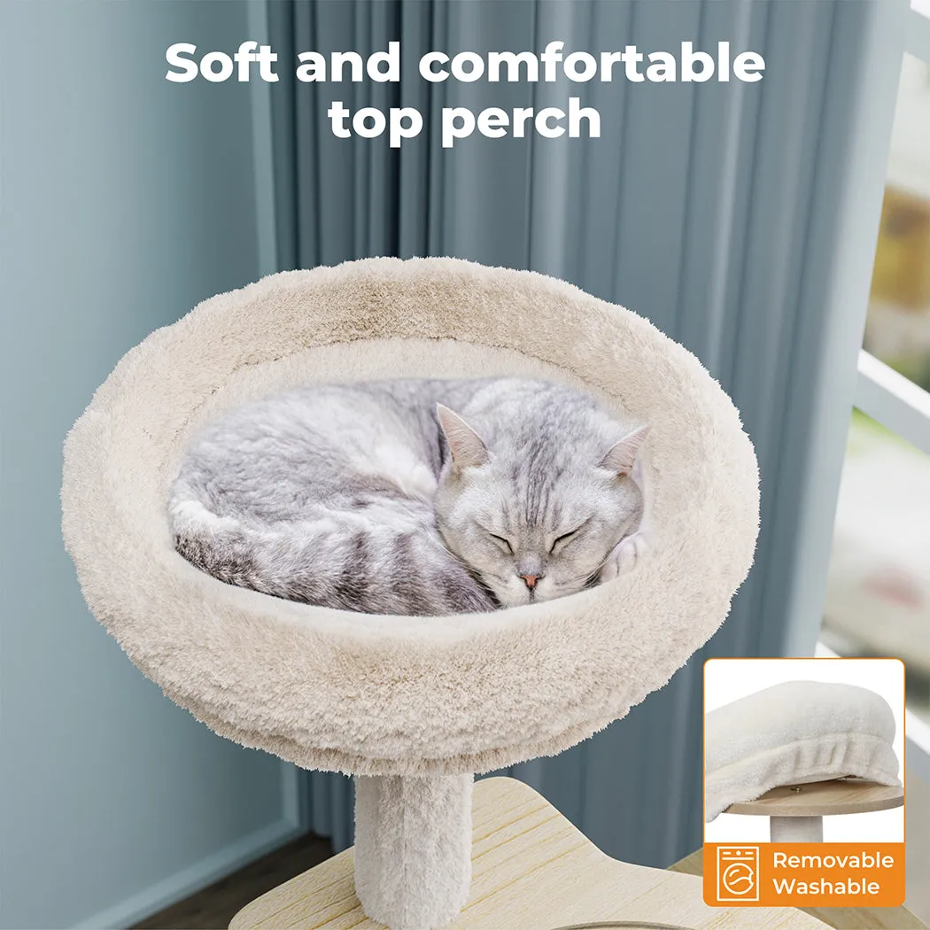 Pawz Wooden Multi-level Cat Tree Tower 120cm