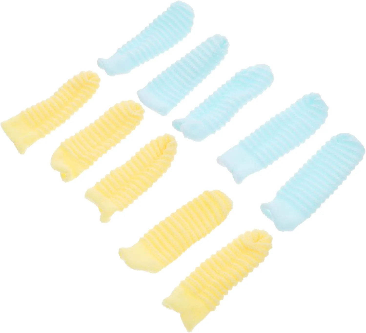 Pet Toothbrush and Toothpaste Set 10pcs Finger Dog Toothbrush for Small Breed Gentle Gum Massage Plaque Removal