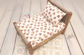PRE-ORDER- REVERSIBLE Retro Rainbows- NB Mattress