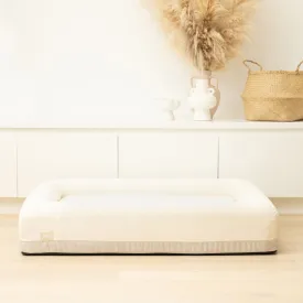 Premium Orthopedic Memory Foam Dog Bed - Beige (Small)