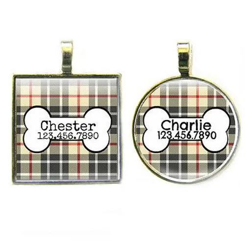 Preppy Plaid Tag