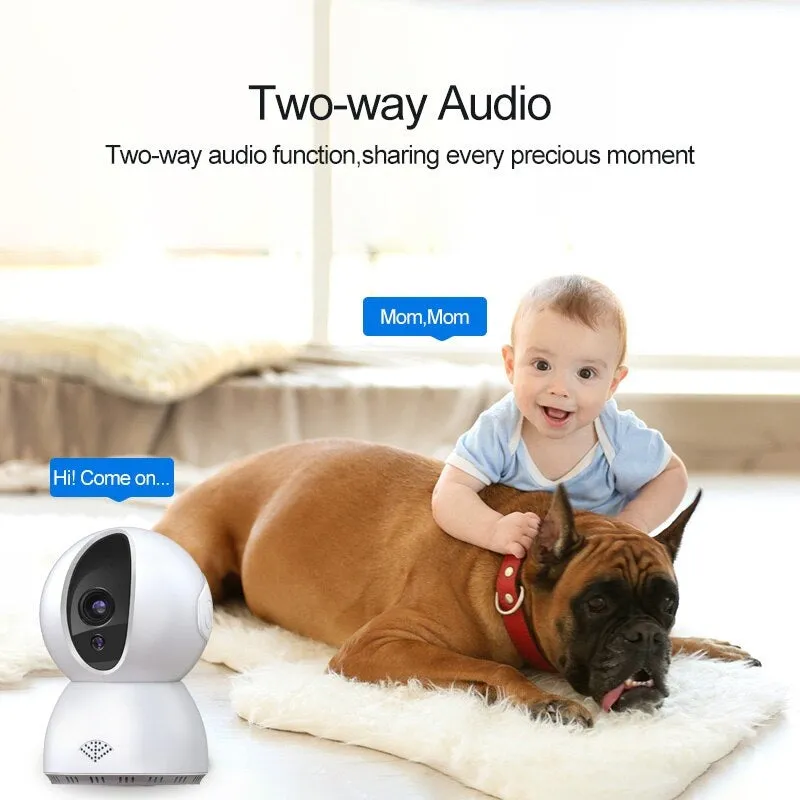 Smart Pet and Baby Monitoring Security Camera Full HD 1080P