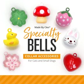 Specialty Pet Collar Jingle Bell (40  Styles) - Pick One - For Cat Collars & Small Dog Collars (EXTRA LOUD)