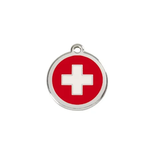 Swiss Cross ID Tag
