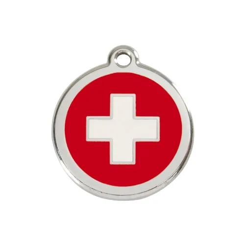 Swiss Cross ID Tag