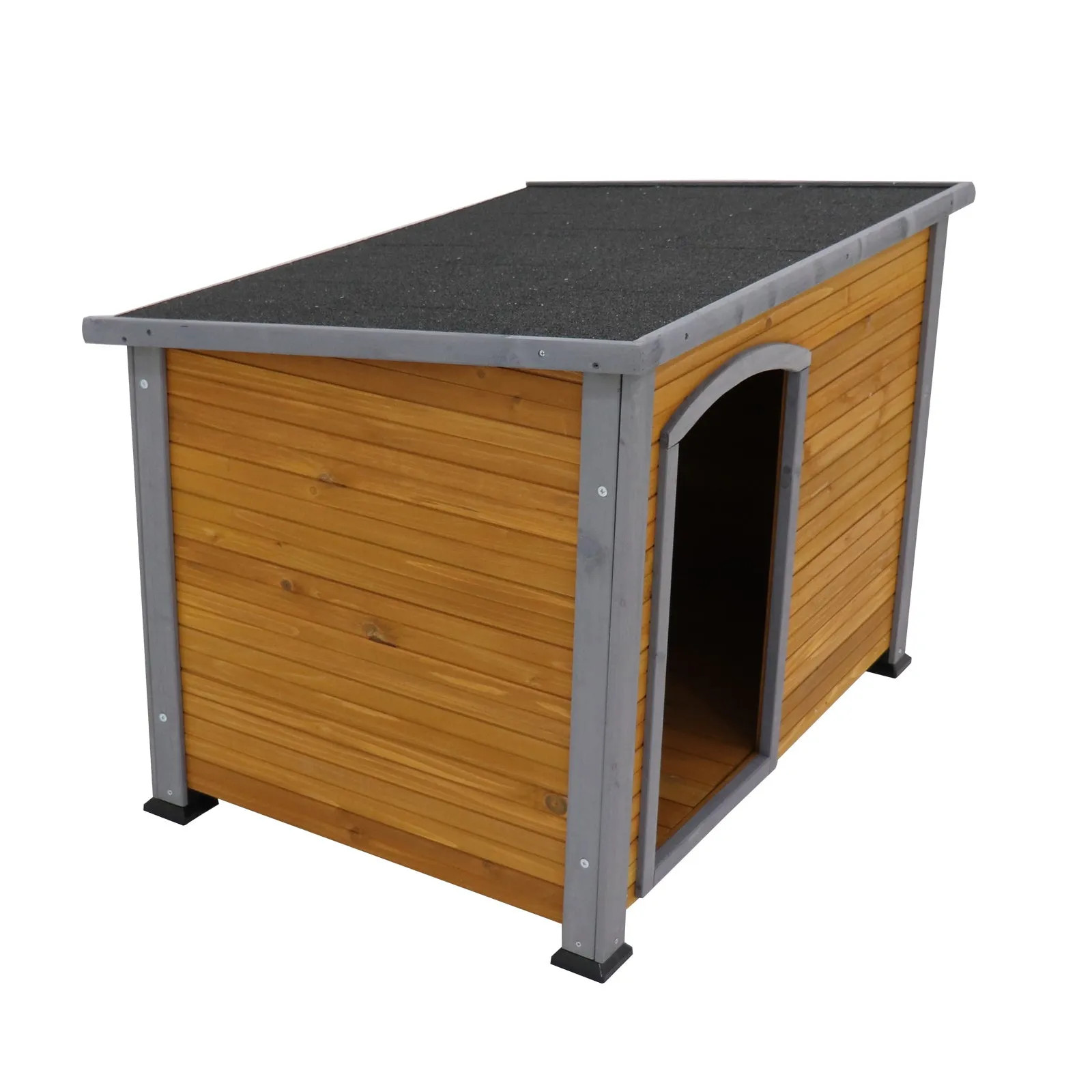 Timber Haven – Weatherproof Dog House
