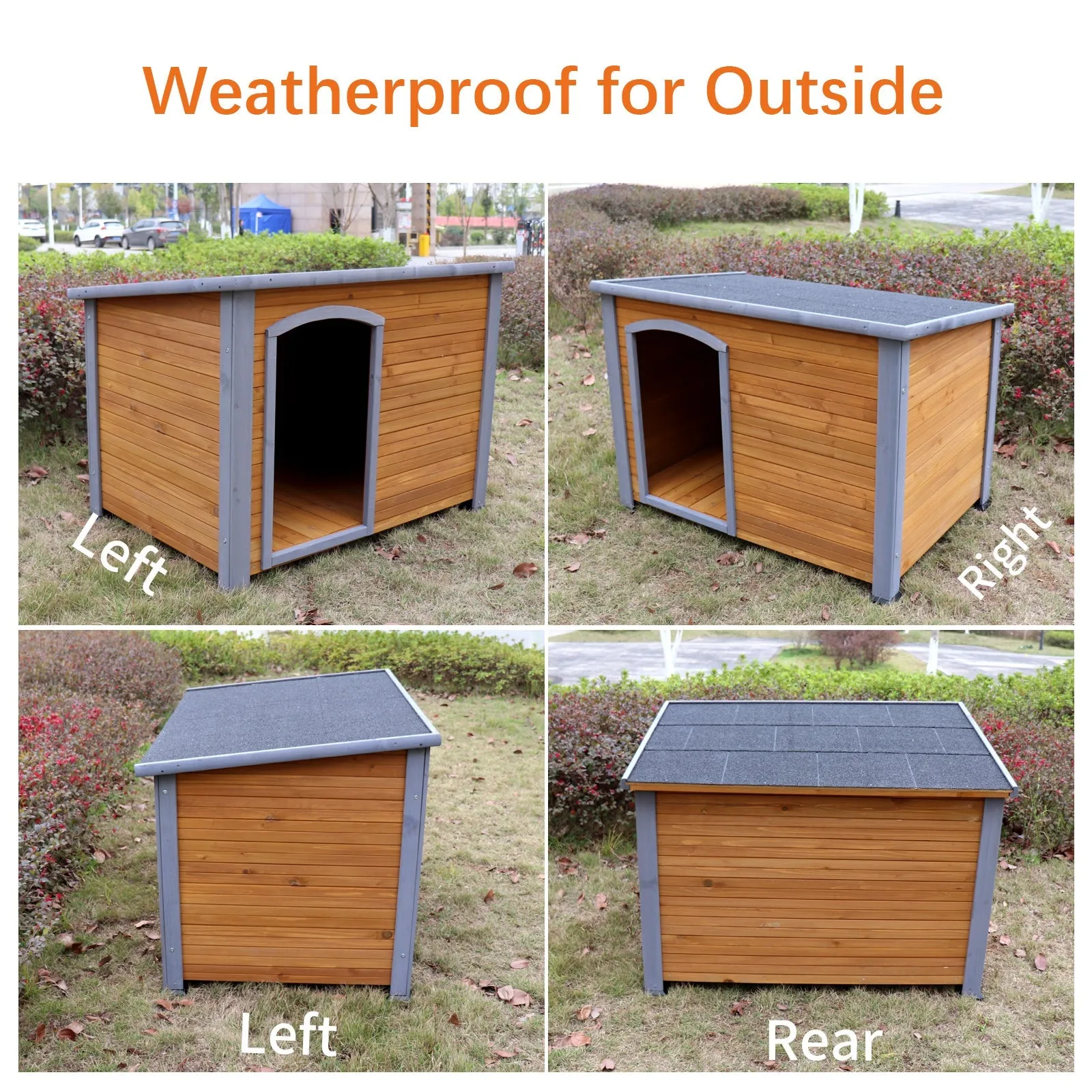 Timber Haven – Weatherproof Dog House