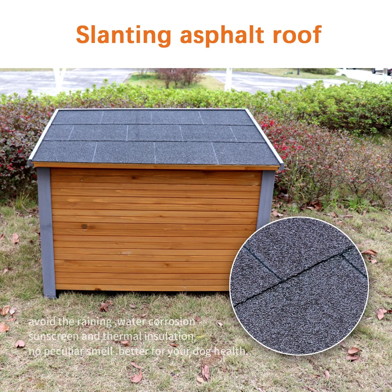 Timber Haven – Weatherproof Dog House