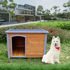 Timber Haven – Weatherproof Dog House