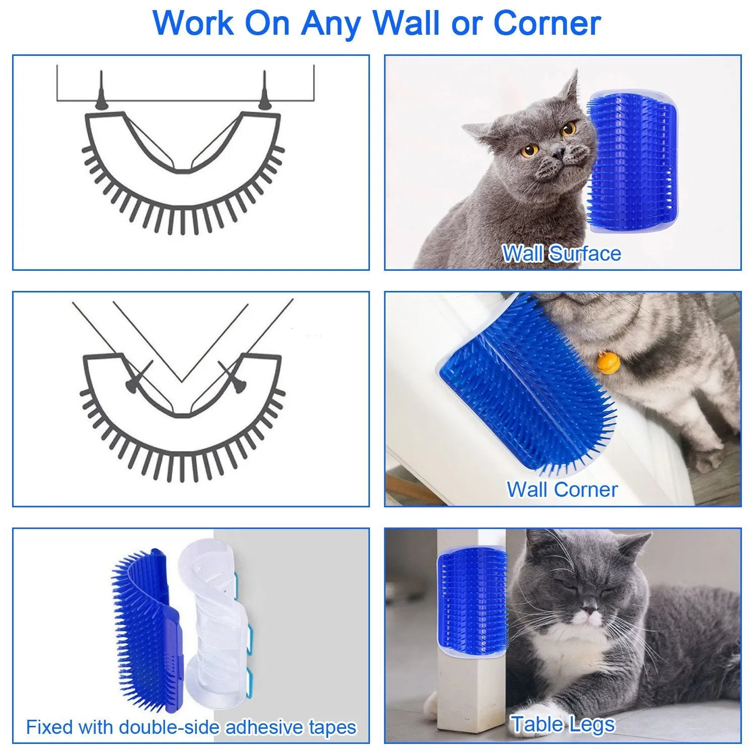 Wall Corner Massage Comb