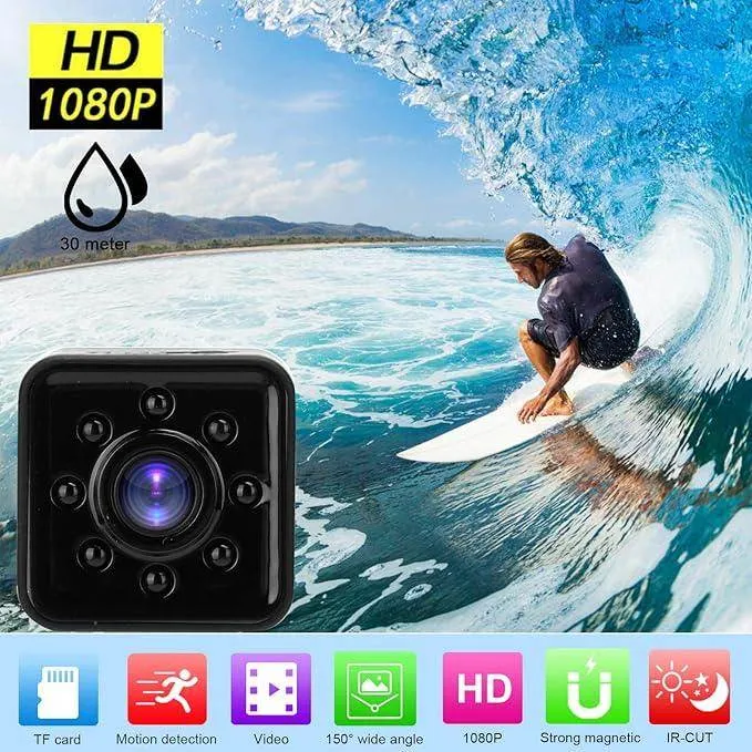 Wireless Security Camera with Night Vision & Motion Detection