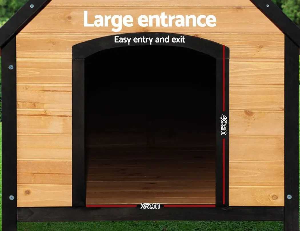 XL Wooden Dog Kennel